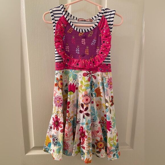 Jelly the Pug Girls Tulip Priscilla Knit Dress Tulip Collection Size 4 NWT - Picture 1 of 5